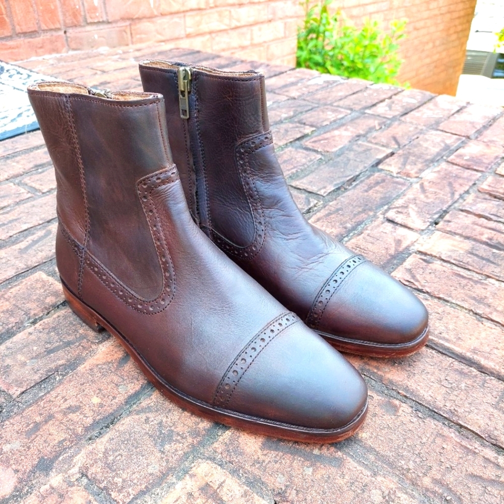 POLO by Ralph Lauren Zip Boots (Men's Size 8.5)